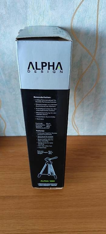 Treppiedi & Teste: Stativ Alpha 1000 – Usato da Schwyz venduto da Burnsdesign 1