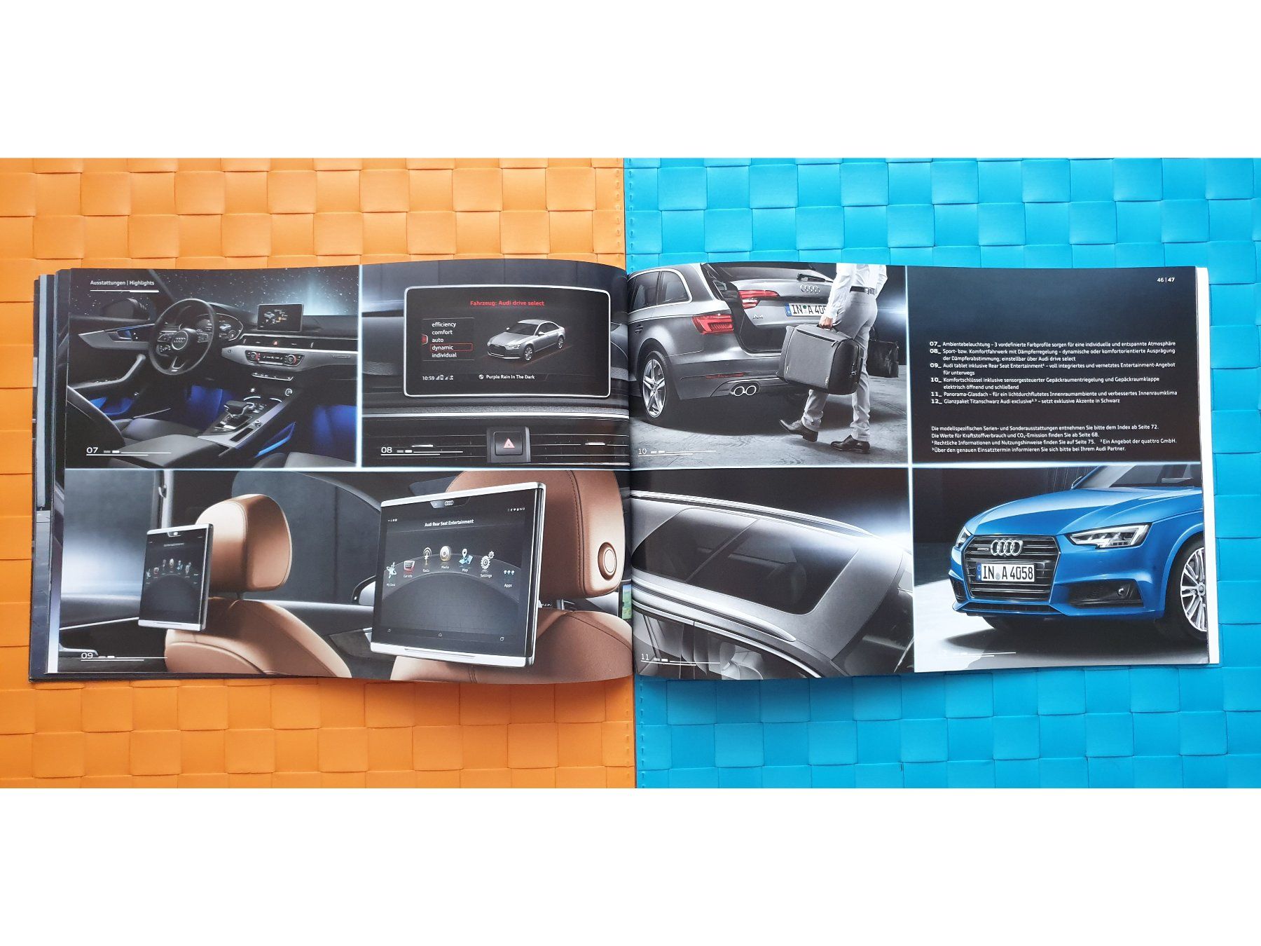 Zeitschriften & Magazine: AUDI A4 B9 (8W) 2015 - Prospekt / Katalog – Neu (gemäss Beschreibung) aus Viganello von CARLiteratur 3