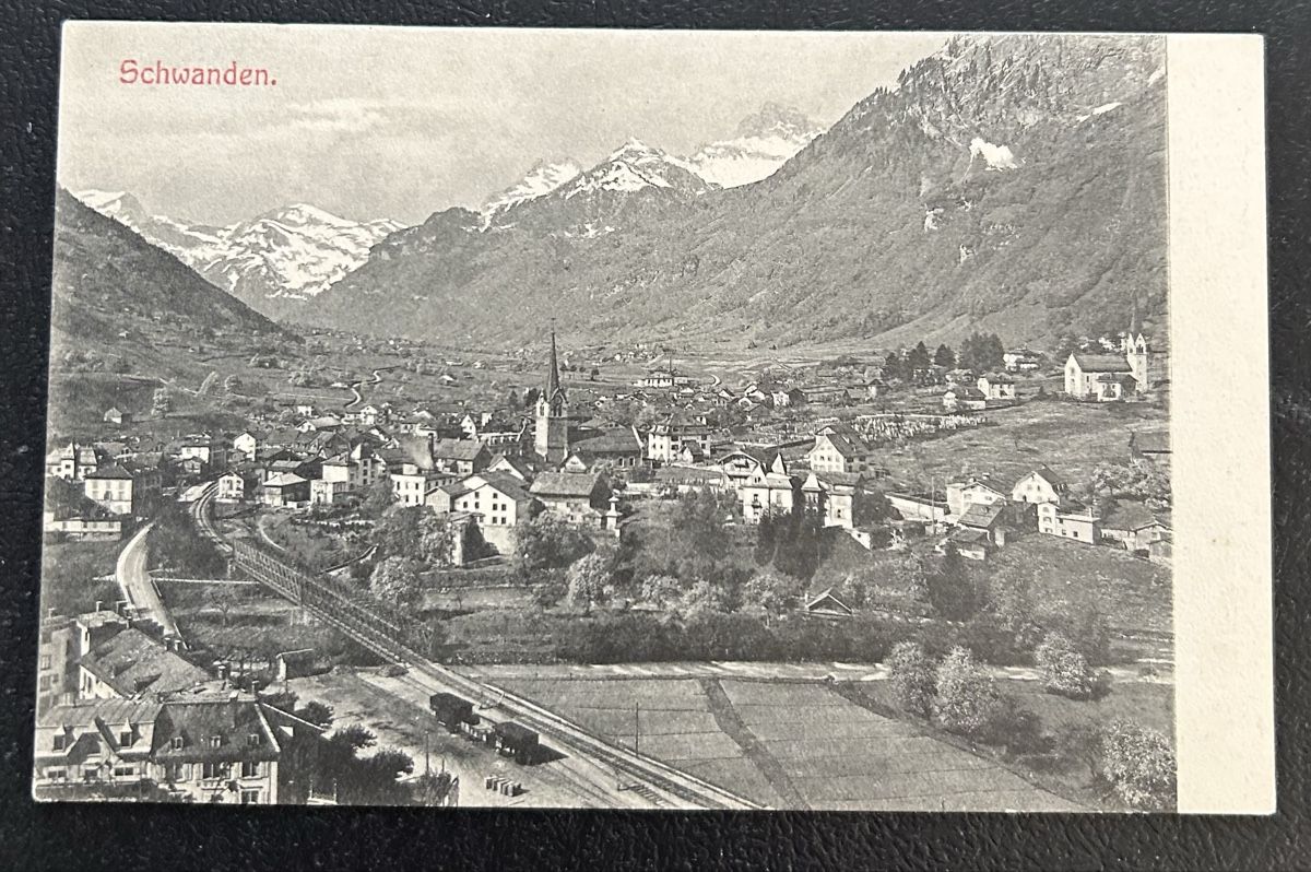Cartoline postali: AK Schwanden  – Usato da Horw venduto da Tellbub