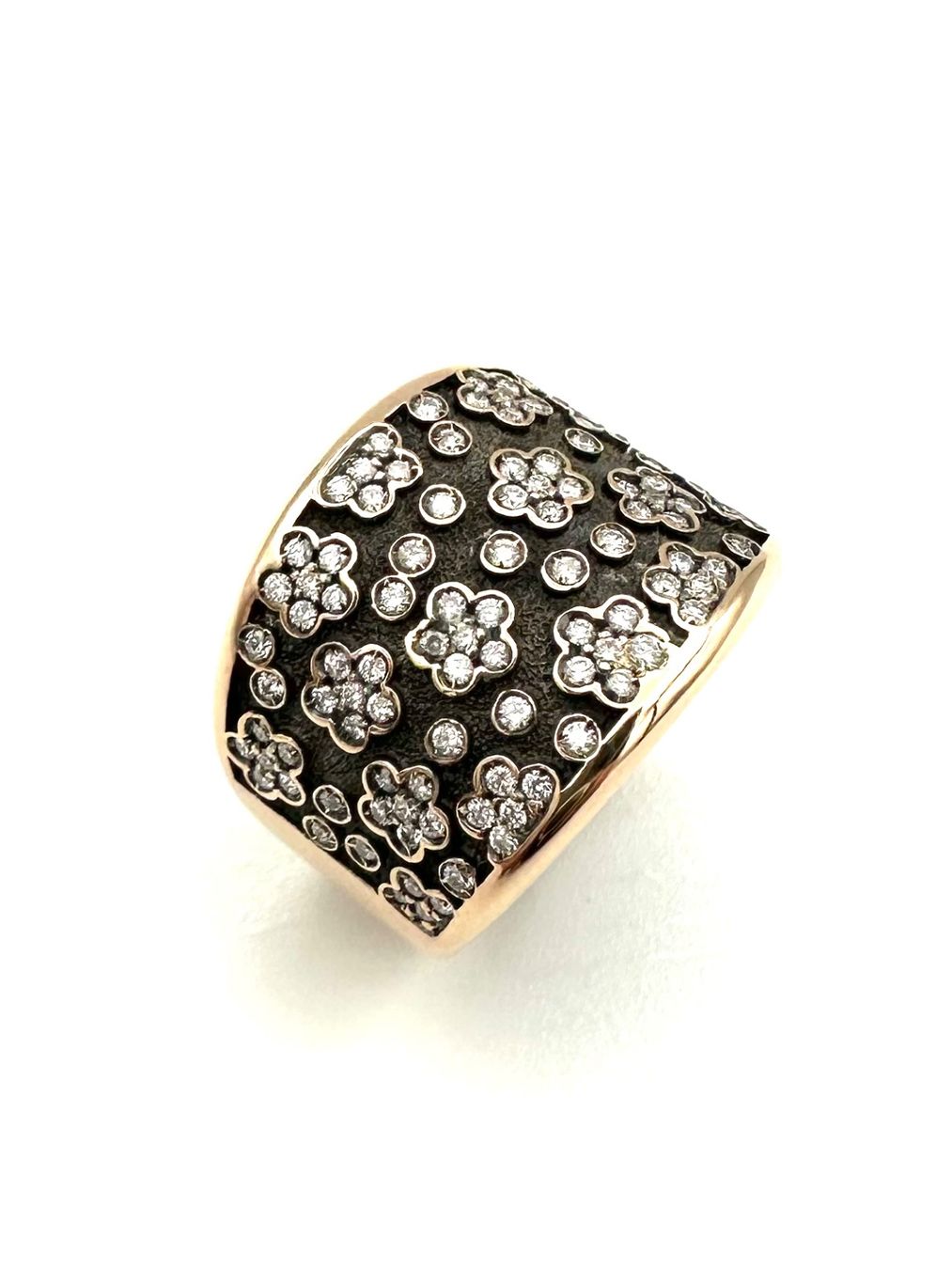 Anelli: PASQUALE BRUNI. Bague "Ricami" or rose et diamants – Usato da Renens VD venduto da Diademe.sarl 2