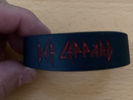 Def Leppard Silikon Armband Metal Rock Band