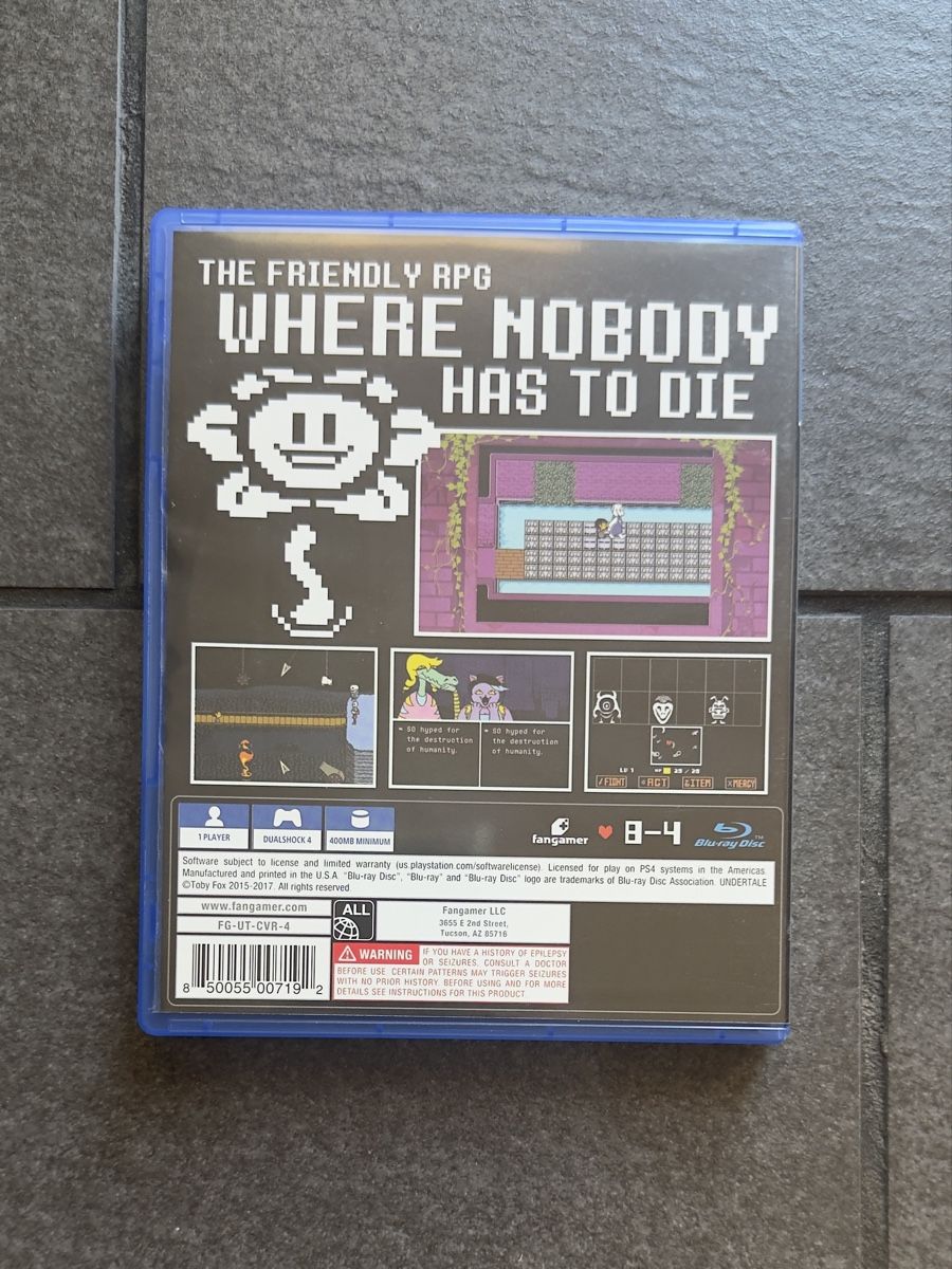 Sony Spiele: Undertale PS4 – Gebraucht aus Zürich von cENS0R 1