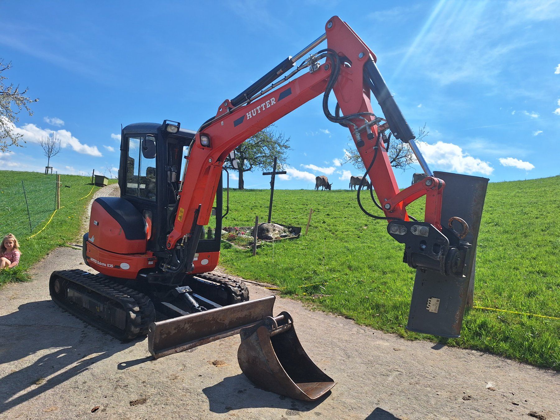 Hutter Bagger: Bagger Hutter Kubota U35a3 – Gebraucht aus Müselbach von wal_fjq9 1