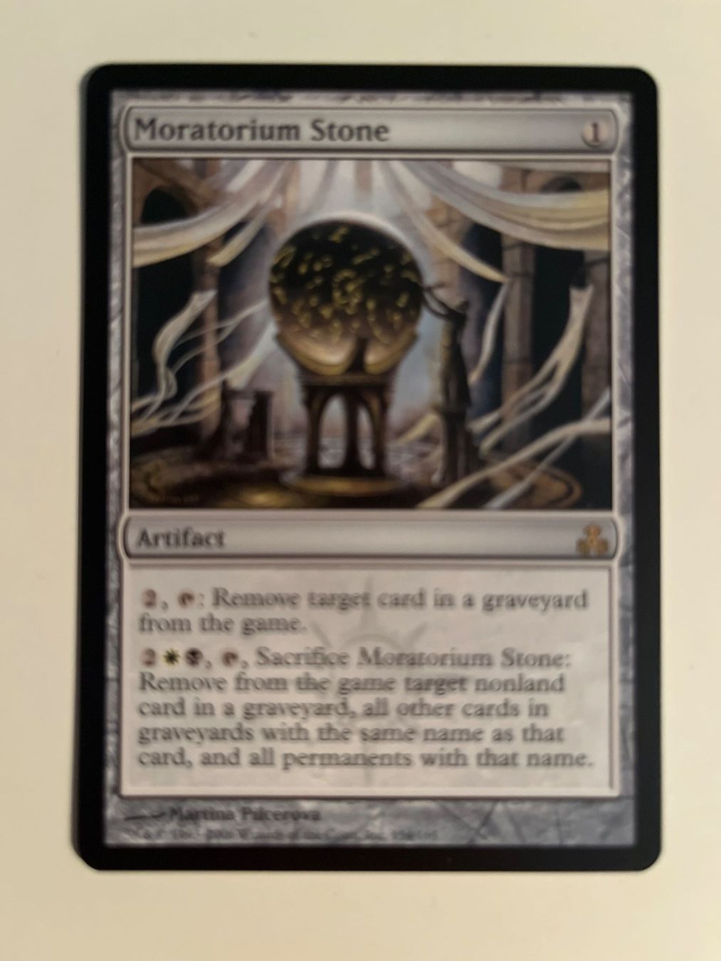 Magic The Gathering Carte collezionabili: 1 x Moratorium Stone - Magic: The Gathering - MtG – Usato da Kriens venduto da Shadi1980