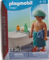 PLAYMOBIL SPECIAL PLUS FIGURE 71167 UOMO NELLA VASCA DA BAGN