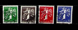 SUISSE SÉRIE OBLITÉRÉE ITALIEN 1939. SBK 50.00 /T400