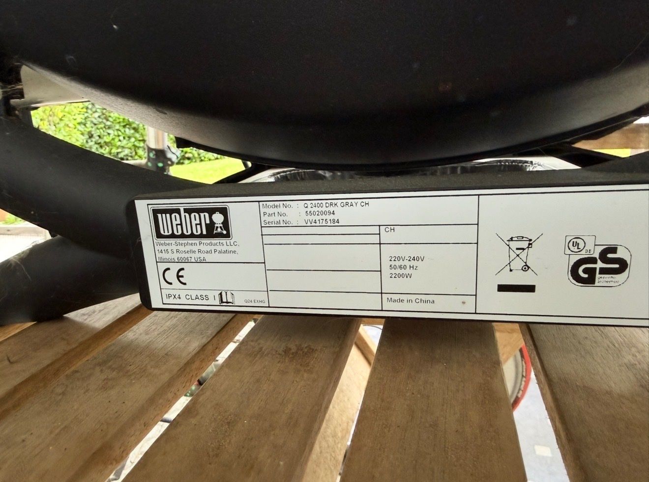 Weber Griglie: Weber Elektrogrill Q2400 – Usato da Fehraltorf venduto da byceline. 5