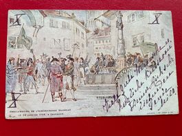 1905 ; Proclamation de l'indèpendance Vaudoise 1898