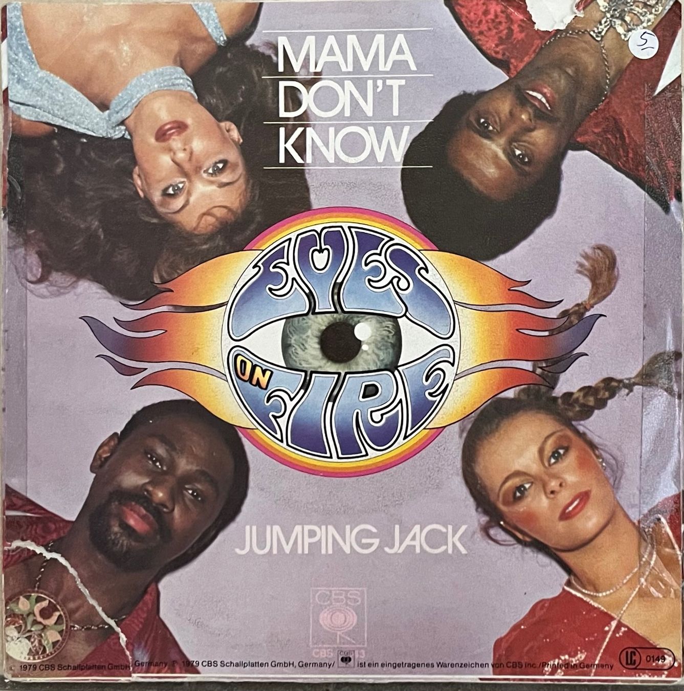 Vinyles: EYES ONE FIRE - MAMA DON'T KNOW – D'occasion à Bussigny par vinyl-pas-cher 1