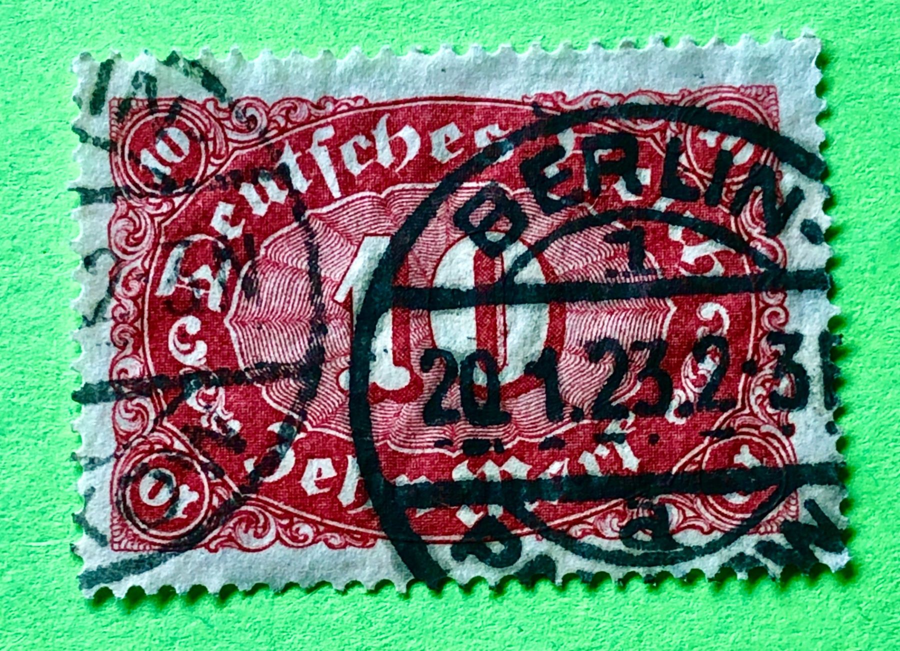Tutti i francobolli: Briefmarken aus Deutsches Reich gestempelt   – Usato da Aarau venduto da Angi-007