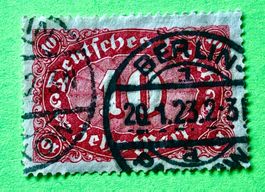 Briefmarken aus Deutsches Reich gestempelt  