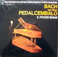 Bach/Power Biggs:  Bach auf dem Pedalcembalo LP