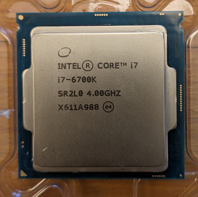 Intel® Core™ i76700K Processor Kaufen auf Ricardo
