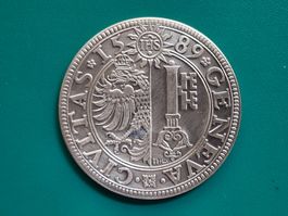 Gedenkmünze / Gedenkmedallie Genf 1589
