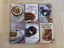 6 Betty Bossi Kochbücher