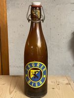 Original Glasflasche Churer Bier