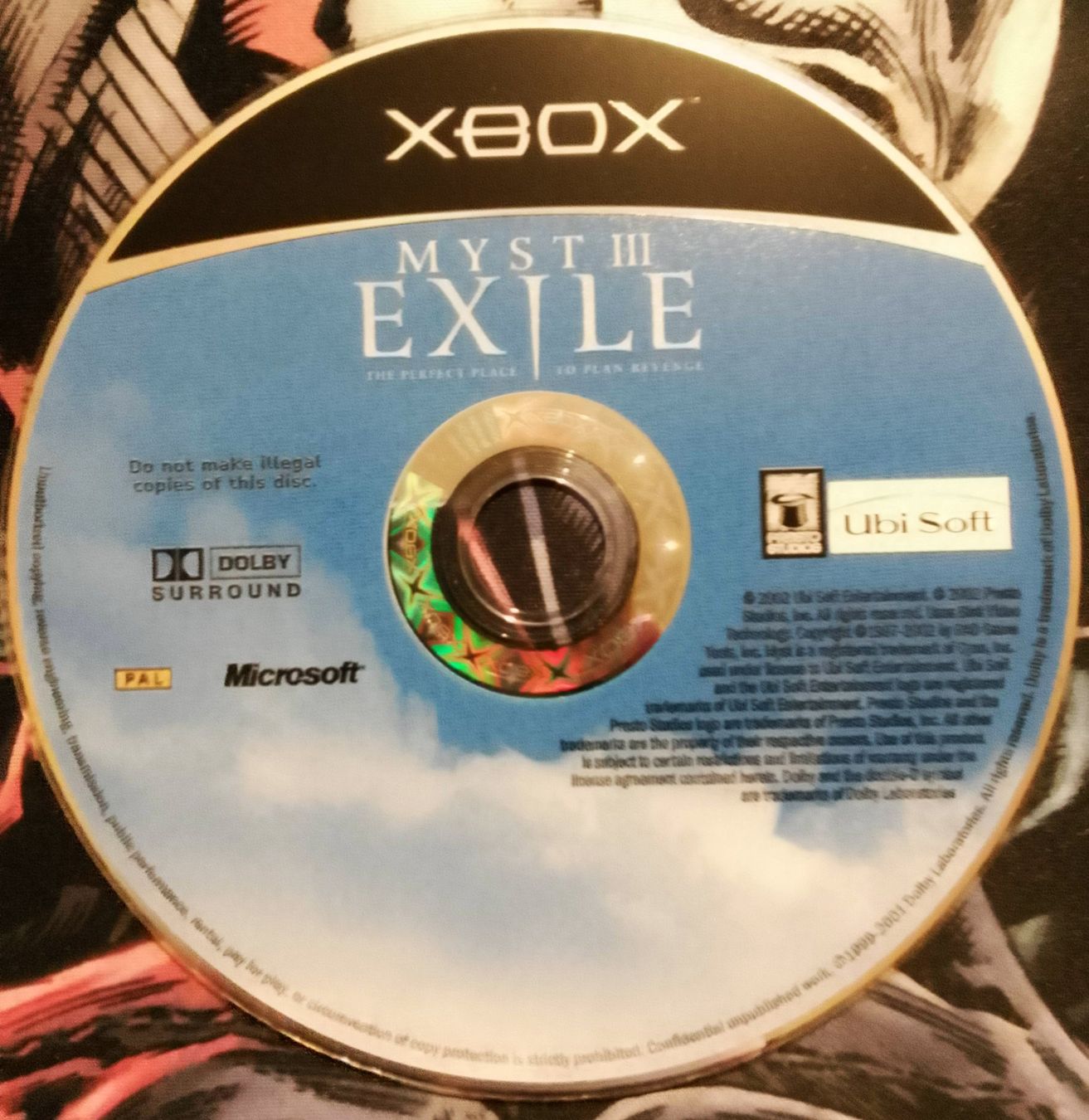 Microsoft Giochi: Myst III: Exile XBOX (PAL) DISK ONLY – Usato da Le Locle venduto da Nidaime_Tackle