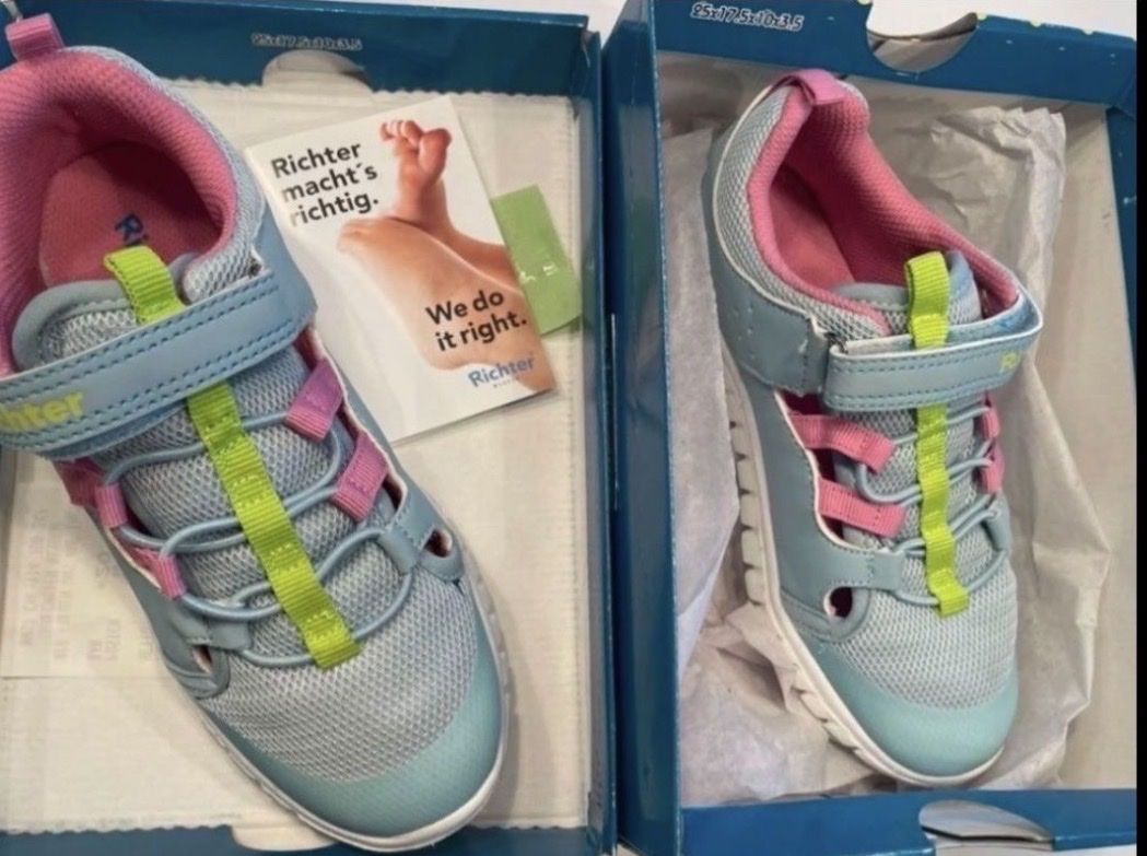 Scarpe per ragazzi: NEU Richter Sommerschuhe, Gr. 33 – Nuovo e nell'imballaggio originale da Freidorf TG venduto da nad_fxh7 1