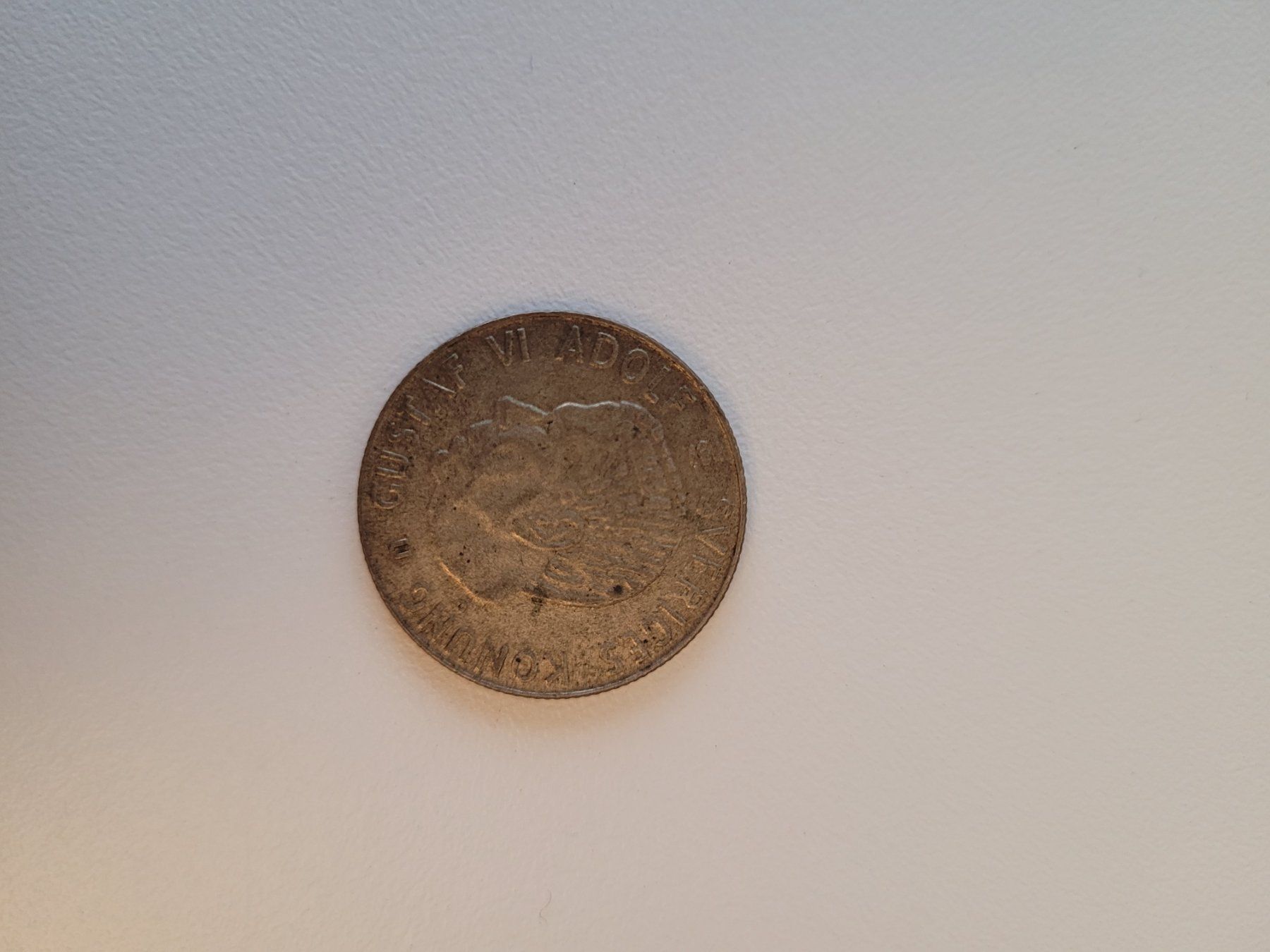 Tutti le monete: Schweden Silber! 1966 1 Krone – Usato da Inwil venduto da Flower2325