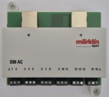 Märklin Digital Rückmeldemodul S88 AC 60881 neuwertig