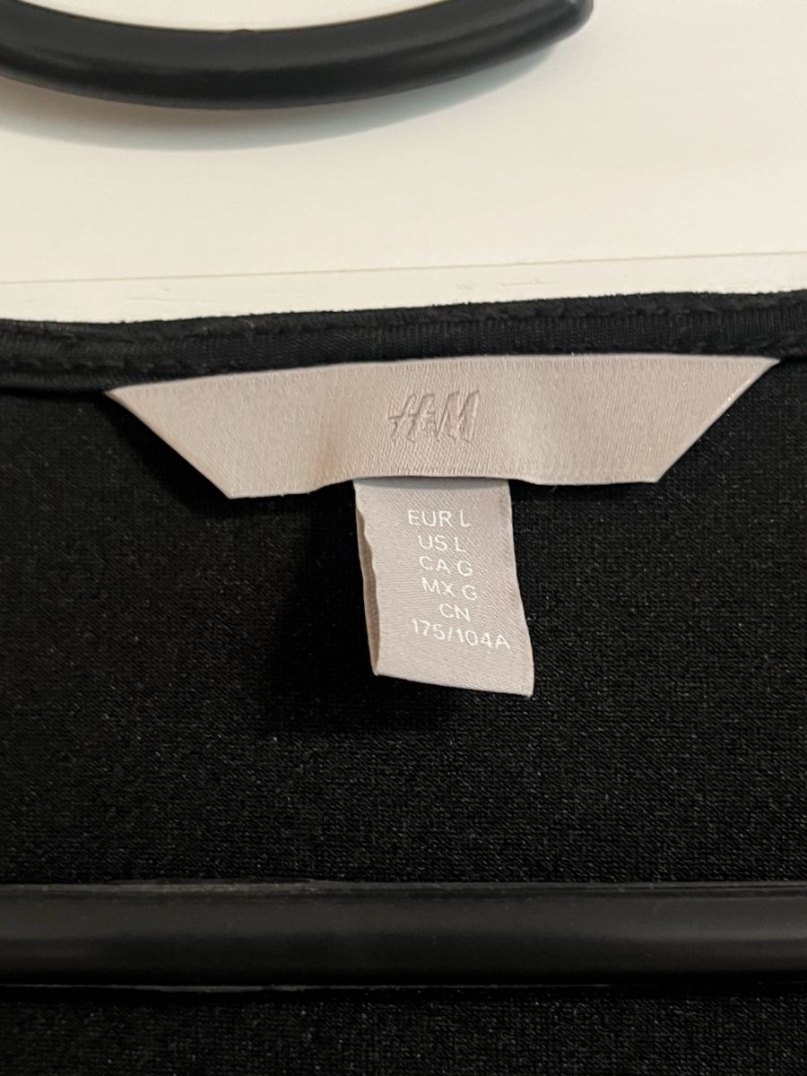 Vestiti: Schwarzes H&M Kleid Grösse L  – Usato da Volketswil venduto da bounty_5 1