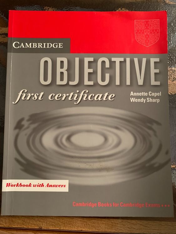Cambridge Objective first certificate - Workbook (Gebraucht) in ...