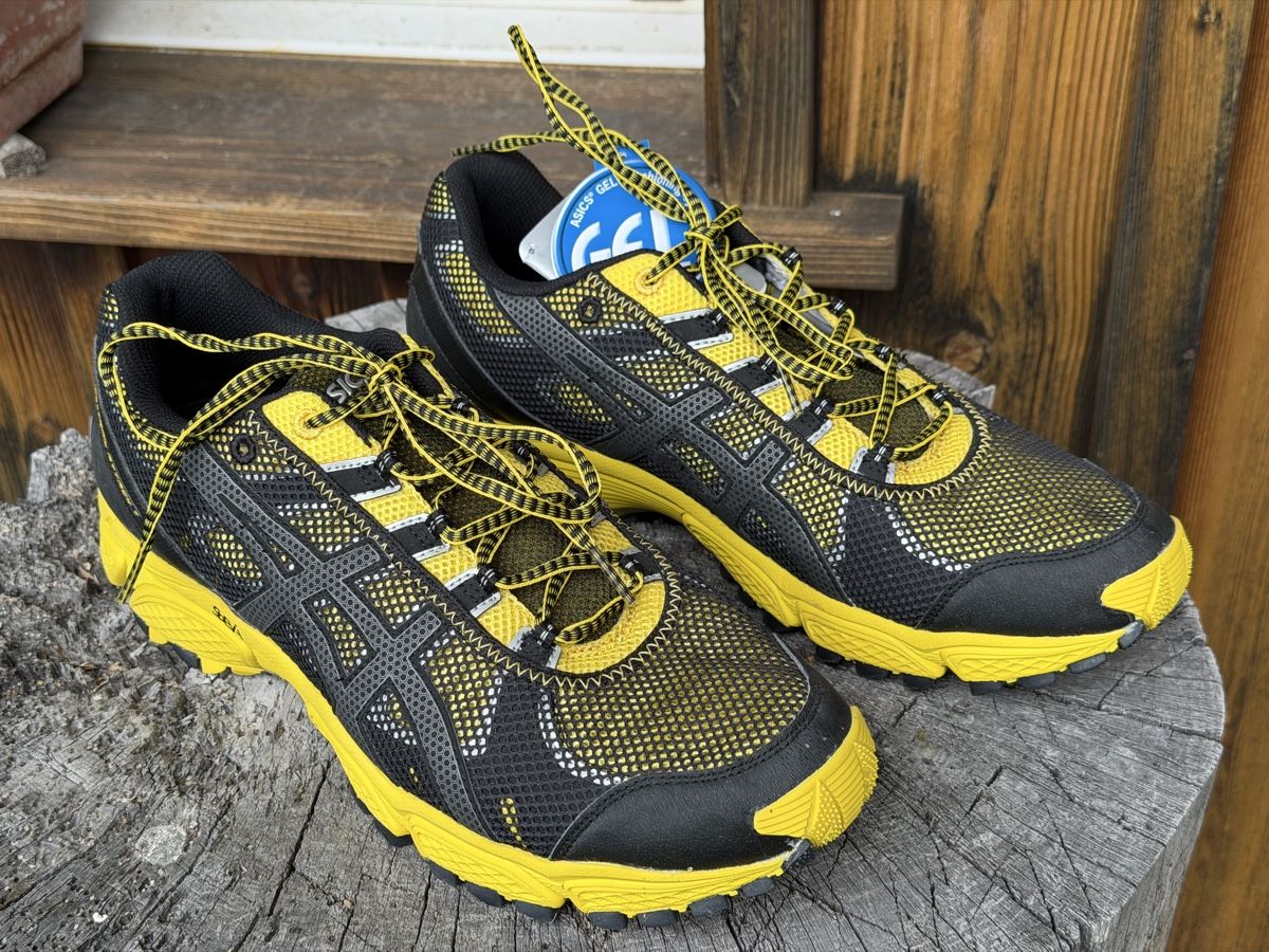Asics Scarpe da uomo: Asics Gel-Trail Attack 7, neu, Grösse 46 – Nuovo e nell'imballaggio originale da Grüt (Gossau ZH) venduto da Rocks55