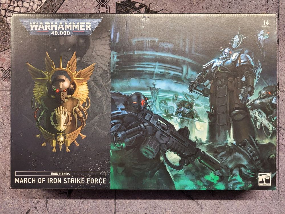 Warhammer Battleforce Space Marines Iron Hands Kaufen auf Ricardo