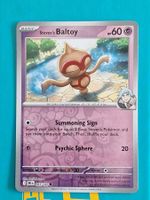 Steven's Baltoy - Reverse Holo Pokemon Destined Rivals #1.9