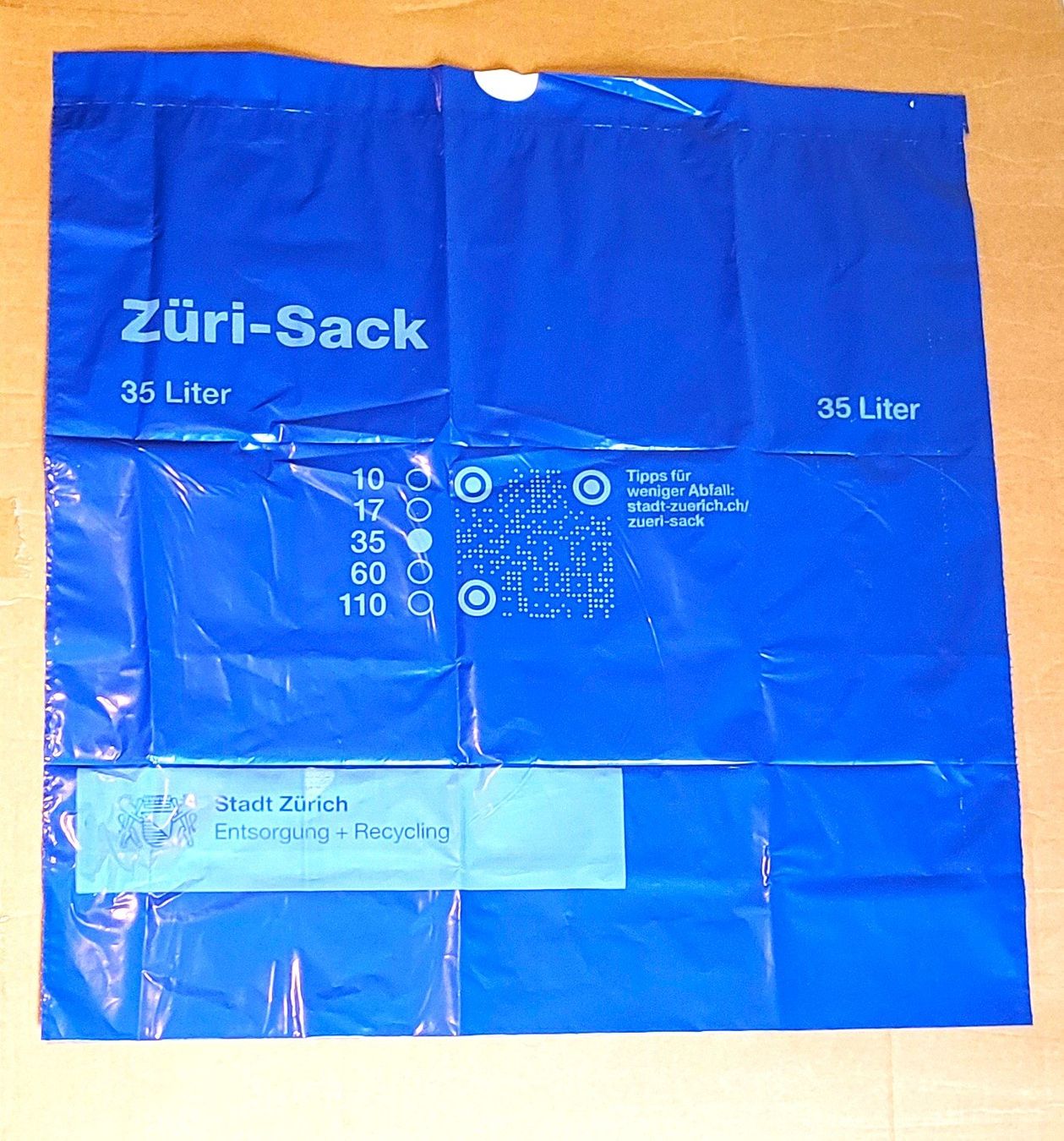 Cestini per rifiuti: Gebührenabfallsäcke Zürich – Nuovo (secondo la descrizione) da Zürich venduto da Avd 1