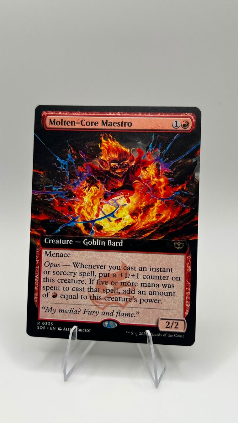 Magic The Gathering Carte collezionabili: Molten-Core Maestro Extended – Nuovo (secondo la descrizione) da Wilen b. Wollerau venduto da GarruksShop
