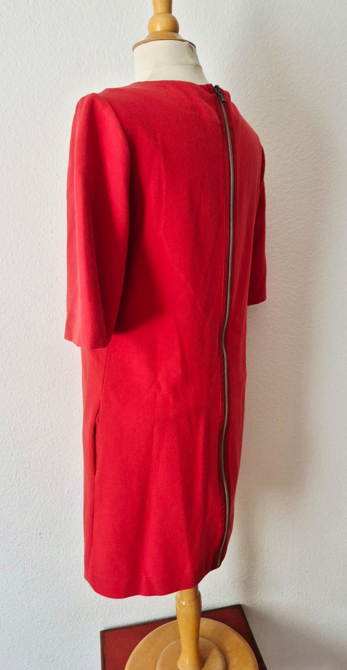 Maje Vestiti: MAJE KLEID DRESS 3 M 38 40 APRICOT BASIC,  TOP ZU STRICKJACK – Usato da Elsau venduto da the-colorful-side 8