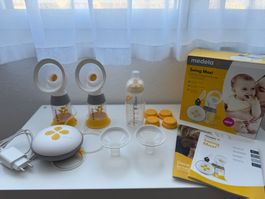 Medela Swing Maxi, Neuwertige Doppelmilchpumpe inkl. Zubehör