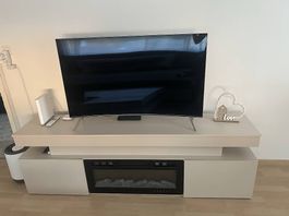 TV- Möbel mit Elektrokamin