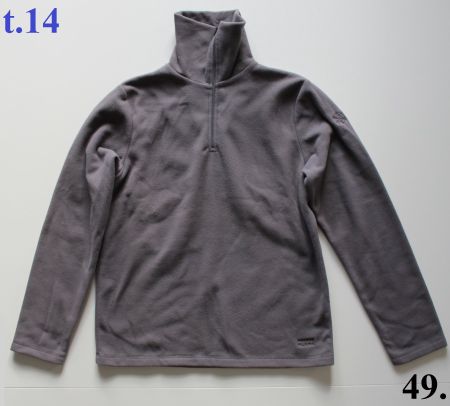 Pull polaire Poivre Blanc t. 14   (env.152)         NEU!