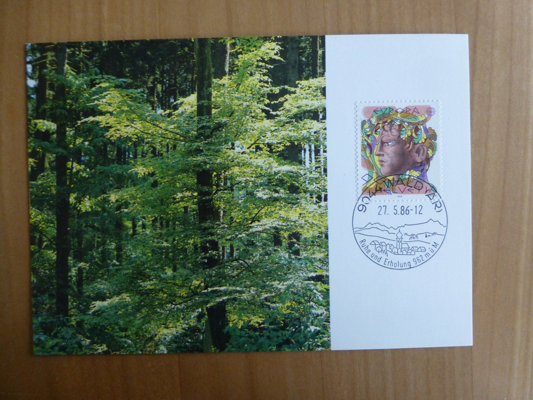 Tous les timbres: 10. Verschieden Maximum-karten 1979 -1986 – D'occasion à Bettlach par 1saurer 9