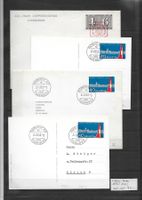 6 FDC Freim 1943 + 1952 Kat: CHF 95.-