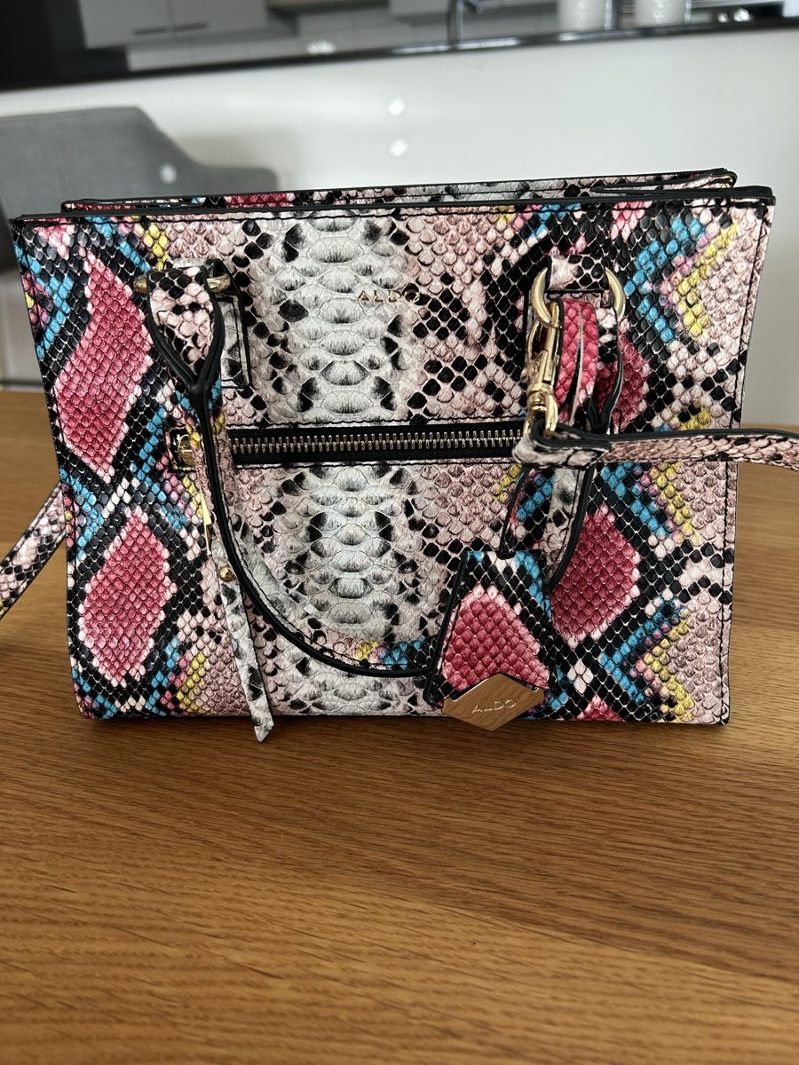 Aldo Borse da donna: Neue Aldo Handtasche mit Schlangenmuster – Nuovo (secondo la descrizione) da Schwarzenbach SG venduto da bienchen22 2