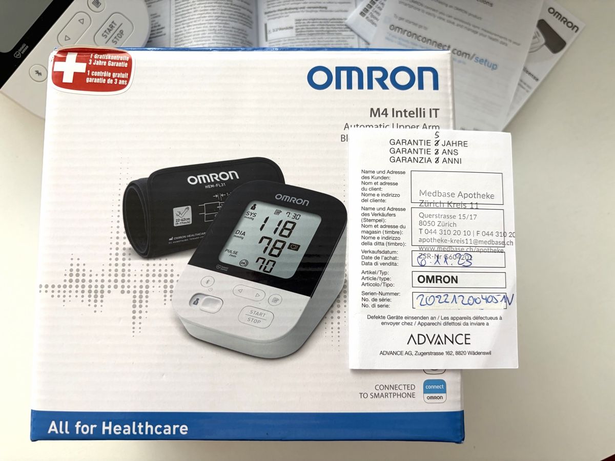 Omron Attrezzature mediche: Omron M4 Intelli IT neuwertig – Nuovo (secondo la descrizione) da Zürich venduto da masako 1
