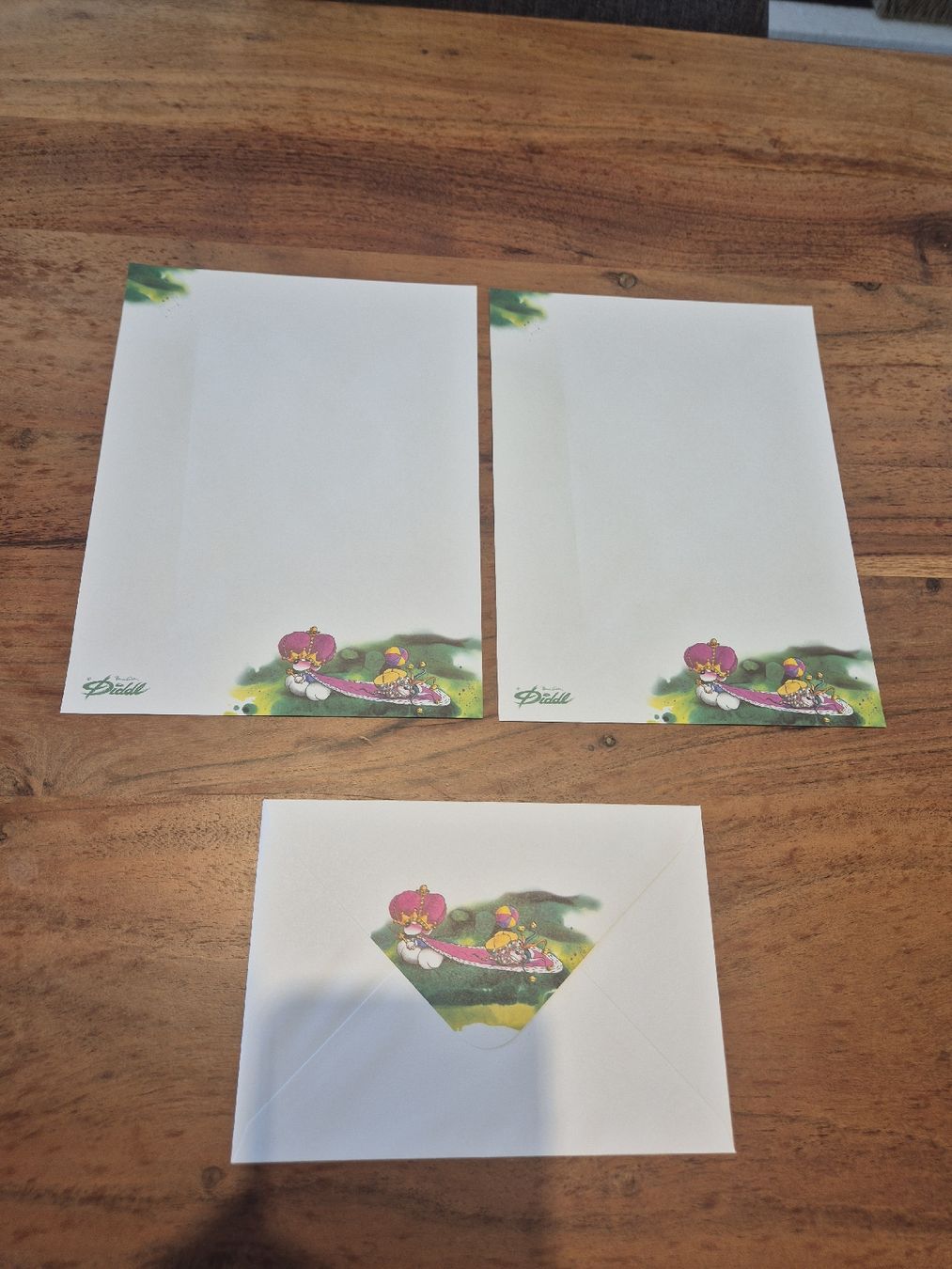 Carta: Diddl Briefpapier König  – Usato da Buchs ZH venduto da lillyrose-93