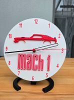 Ford Mustang Mach 1 Wanduhr Tischuhr Oldtimer US Car