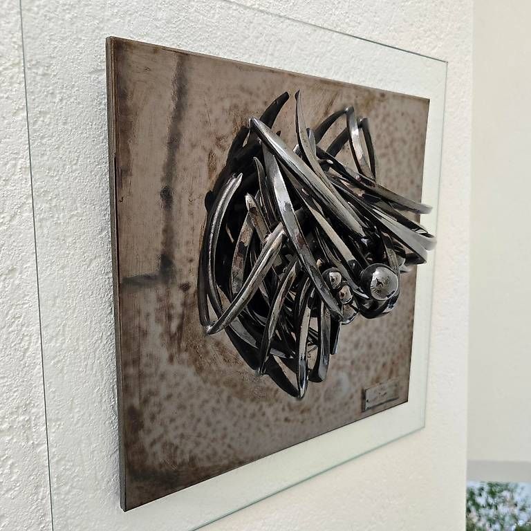 Foto & Immagini: Bild, plastische Keramik auf Glas – Nuovo e nell'imballaggio originale da Pfeffingen venduto da rov_9frp 4