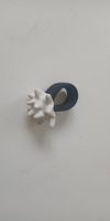 Bague artisanale en porcelaine corail faite à la main NEUVE