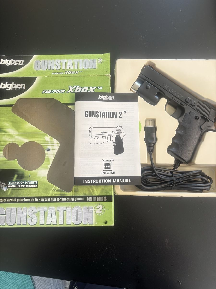 Controller: BigBen Gunstation 2 Lightgun Controller for Xbox in OVP – Nuovo (secondo la descrizione) da Volketswil venduto da 1970rog 2