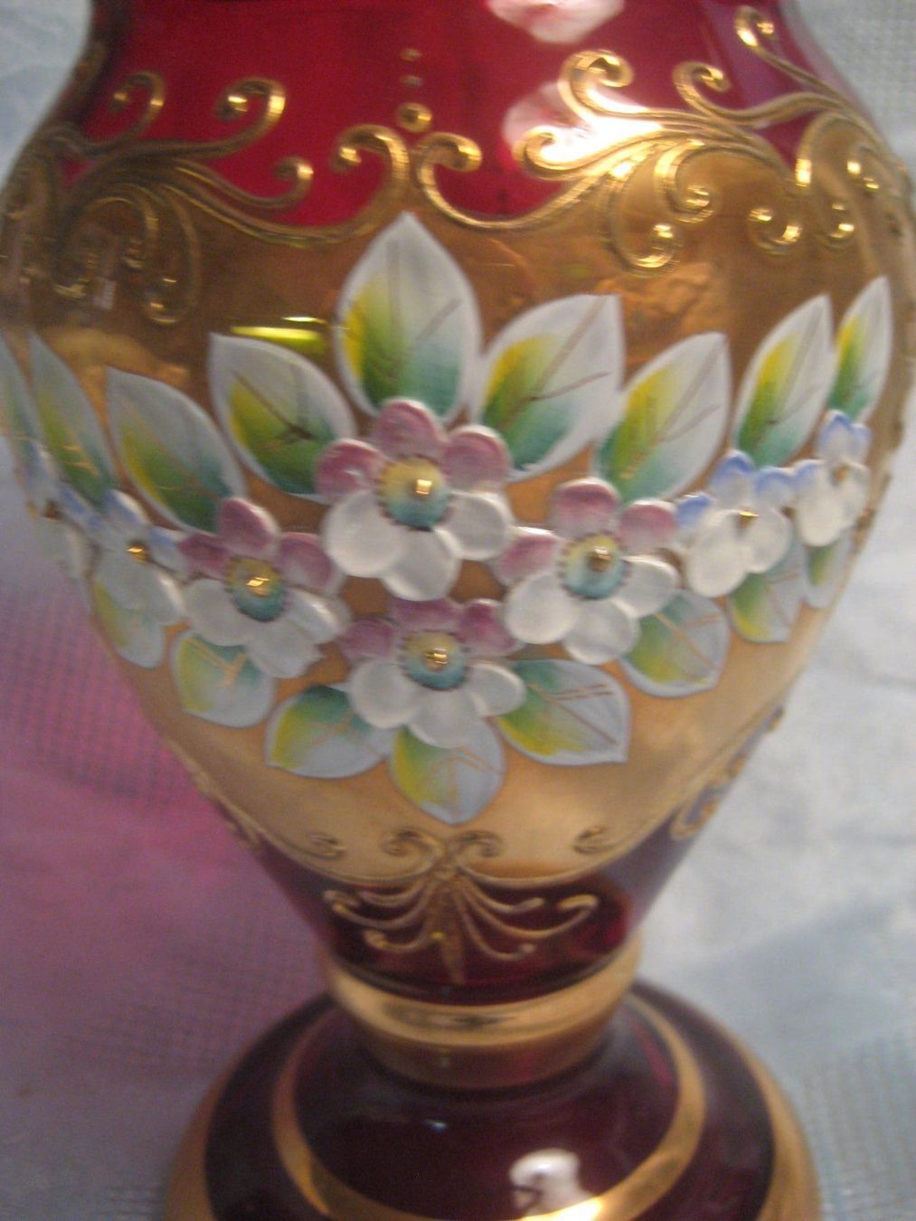 Murano Vasen & Gefässe: BLUMEN   VASE  MORANO GLAS – Neu und originalverpackt aus Uster von flocke1 1