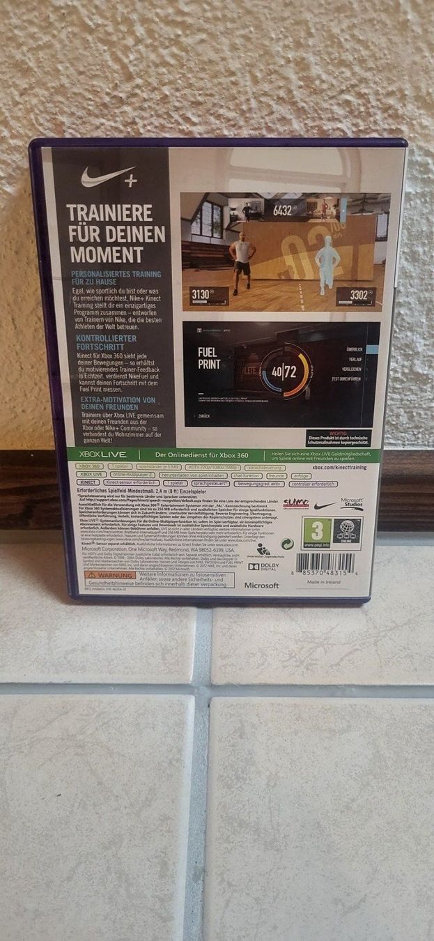 Microsoft Giochi: Xbox 360 Spiel - Nike+ Kinect Training – Usato da Münsingen venduto da Heroism2010 1