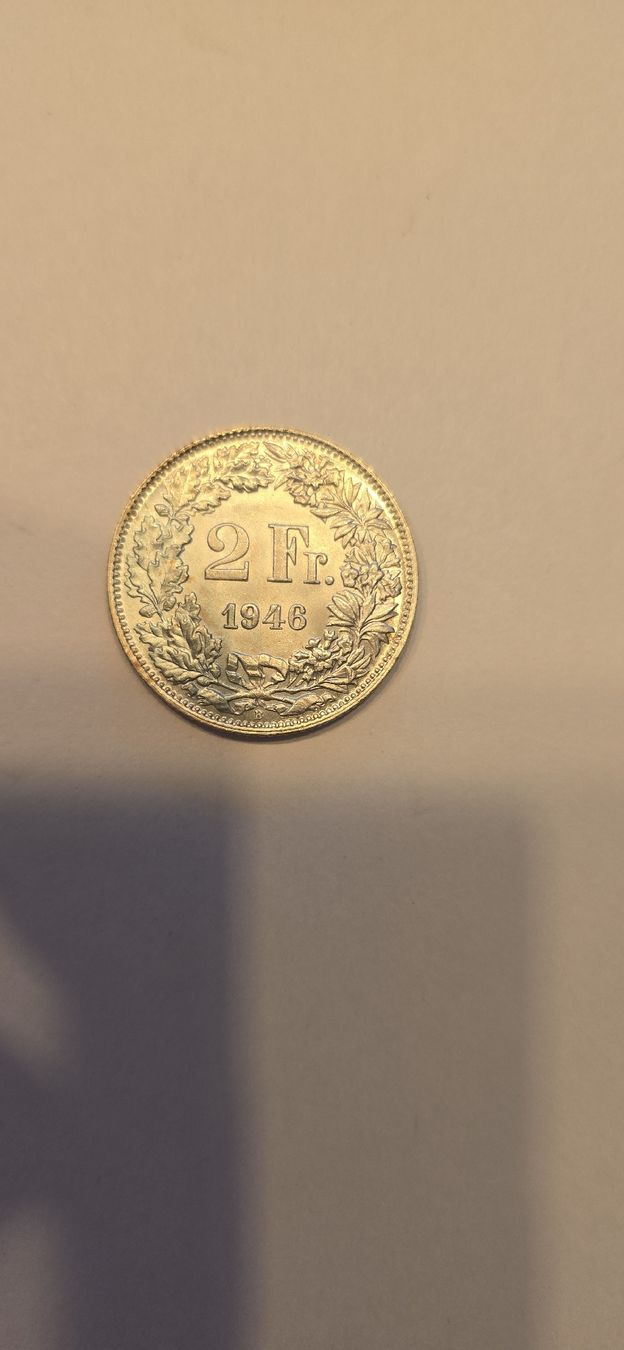 Toutes les monnaies: pieces 2.- fr 1946 – D'occasion à Fribourg par yan_z5fr