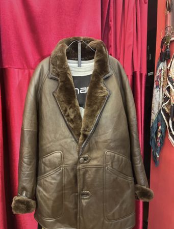 Cristano Di Thiène Shearling Jacke, Gr. 50 - Winter 🥶