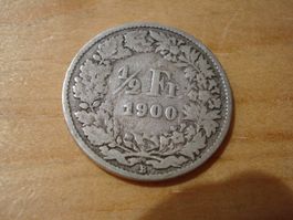 (D2) 1/2 Franken 1900