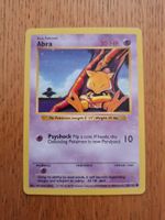 Pokemon Abra Base Set Shadowless 43/102
